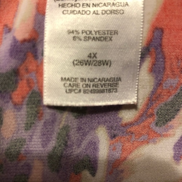 JMS blouse 4X 26W/28W - Picture 5 of 6